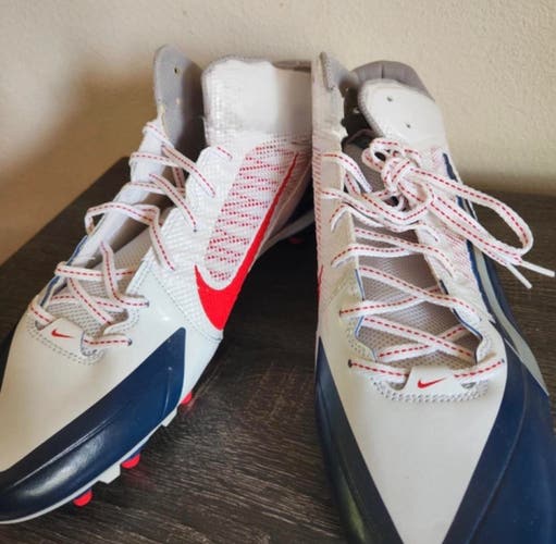 Nike Alpha Pro 3/4 TD - New England Patriots PE - Size 15 NEW (Rare)