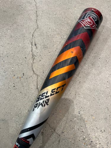 2023 Louisville Slugger Select PWR Hybrid Bat BBCOR Certified (-3) Hybrid 30 oz 33" (Used)