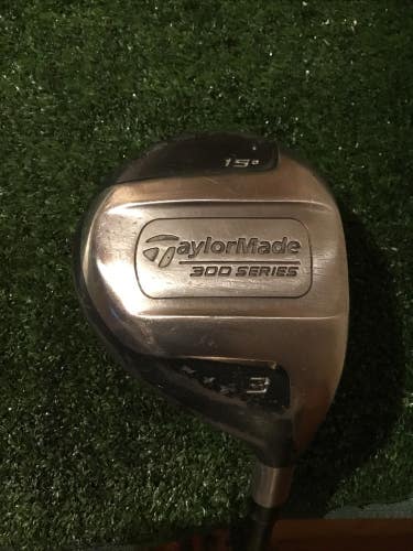 TaylorMade 300 Series 15* 3 Wood Regular Graphite Shaft