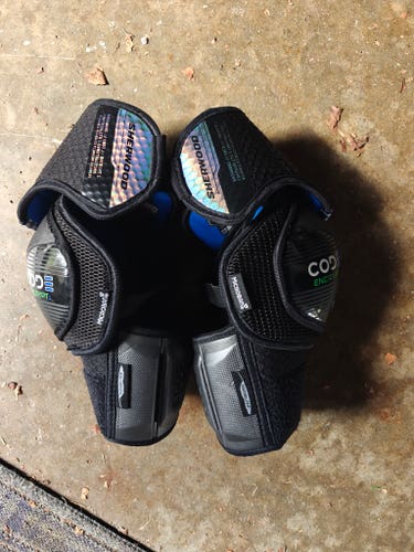 Senior Large Sher-Wood Code Encrypt 2 Elbow Pads (Used)