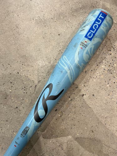 2025 Rawlings Clout AI Alloy Bat USSSA Certified (-11) Alloy 15 oz 26" (Used)