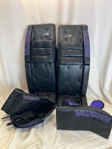 Pro Return Vaughn Velocity VX1 Pro Carbon Regular Goalie Full Set (Used)