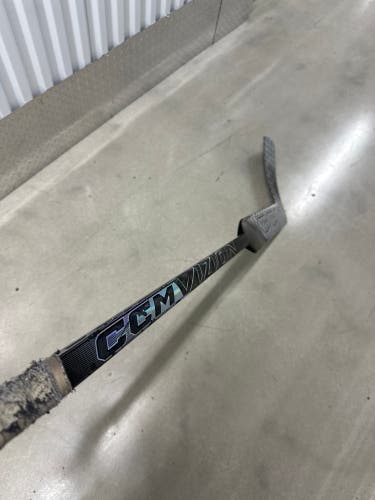 Senior CCM Vizion Regular Goalie Stick 25" Paddle (Used)
