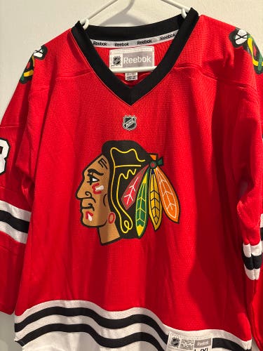Red Large/Extra Large Boys Reebok Jersey (Used)
