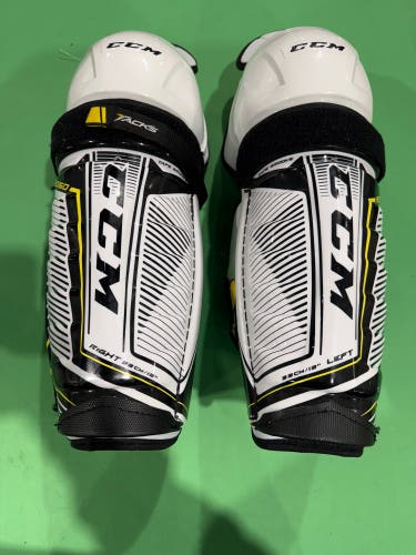 Junior CCM Tacks 9060 Shin Pads 13" (Used)