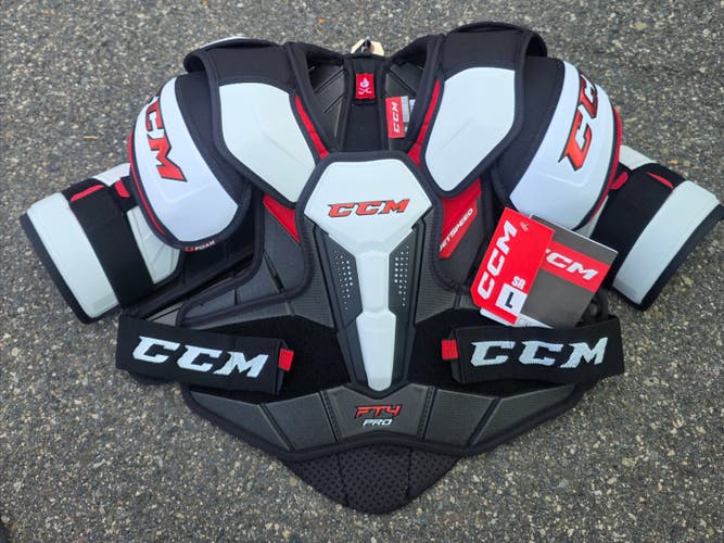 NEW Large Senior CCM JetSpeed FT4 Pro Shoulder Pads