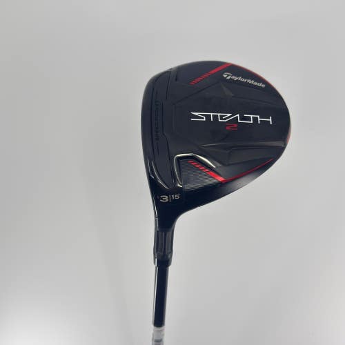 Taylormade Stealth 2 15* 3 Wood LH Fujikura Ventus TR Red Regular 50-R 43 1/4"