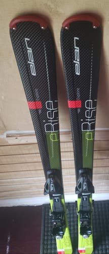 160cm Adult SKIS Elan XPLORE 76 e-RISE w/ELAN ESP10 BINDINGS *USED* CLEANED/GOOD