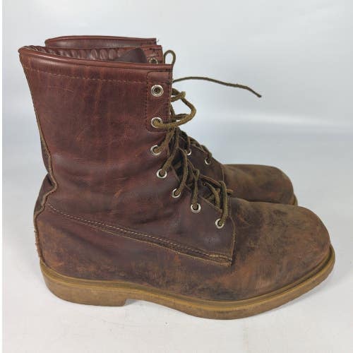 Vintage Red Wing Irish Setter Sport Boots Mens Brown Leather SuperSole USA 11