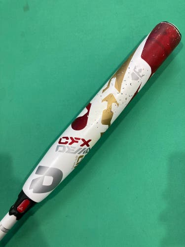 White 2018 DeMarini CFX Composite Bat (-10) Composite 22 oz 32" (Used)