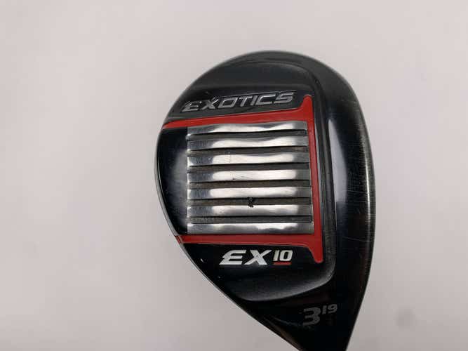 Tour Edge Exotics EX10 3 Hybrid 19* Graphite Design Tour AD Exotics 56g Stiff RH