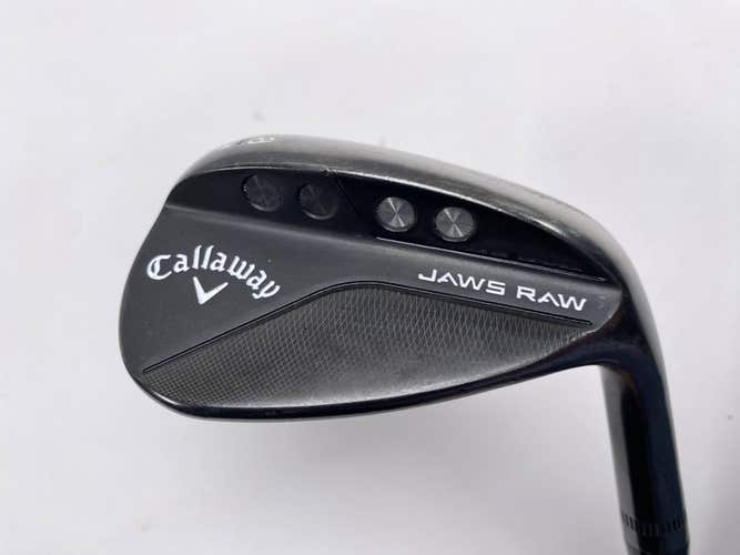 Callaway Jaws Raw Black Plasma Wedge 58* 12 DG Spinner Tour Issue VSS RH