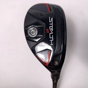 TaylorMade Stealth 2 Plus 3 Hybrid 19.5* Kai'li Red 85g Stiff Graphite Mens RH