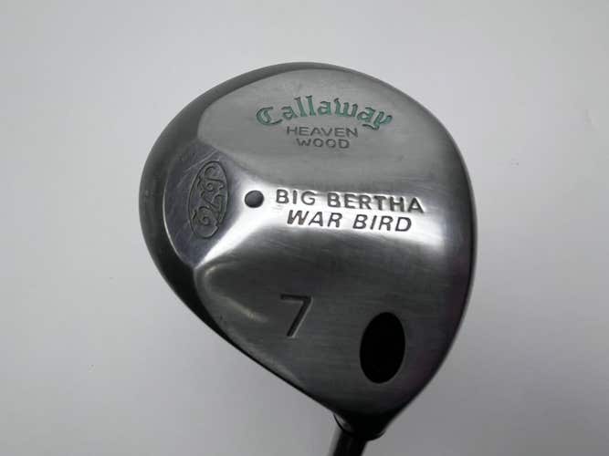 Callaway Big Bertha Warbird 7 Fairway Wood 21* Ladies Gems Ladies Graphite RH