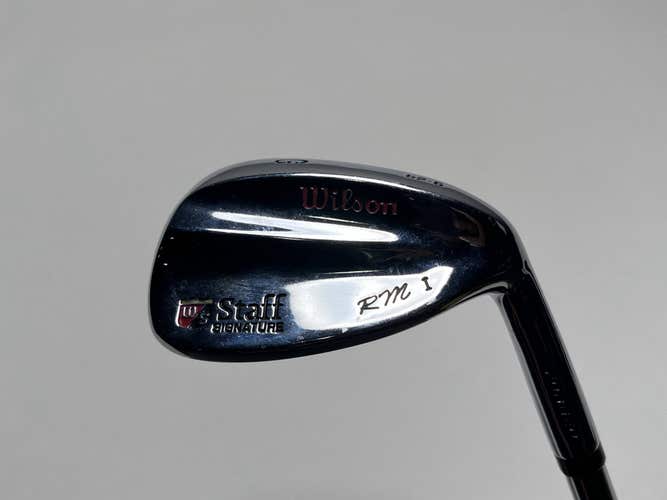 Wilson Staff Signature Forged RM-1 GW 52* 5 Fat Shaft 450 Wedge Steel Mens RH