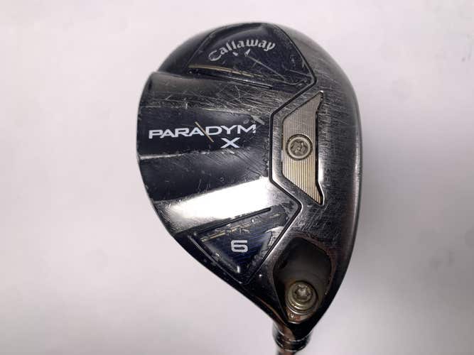 Callaway Paradym X 6 Hybrid 27* Aldila Ascent 50g Senior RH Midsize Grip