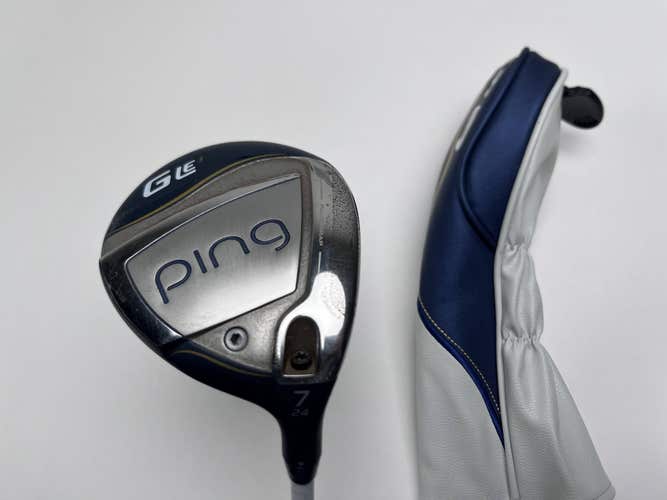 Ping G LE 3 7 Fairway Wood 24* ULT 250 Ladies RH HC Undersize Grip