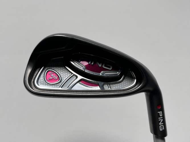 Ping Faith Single 7 Iron Orange Dot 2* Flat ULT200 Ladies Steel Womens RH