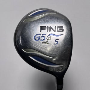 Ping G5 Ladies 5 Fairway Wood 22* ULT50F Ladies Graphite RH