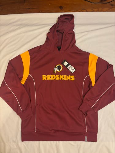 New w/Tags Reebok NFL Team Apparel Washington Redskins Hoodie Men’s Medium
