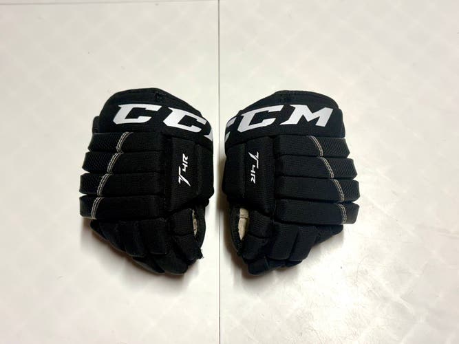 CCM T4R Youth Gloves Black 8"