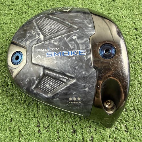 Callaway Paradym Ai Smoke Triple Diamond Max 9 Degree Club Head Only RH
