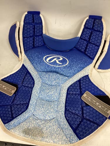 Used Rawlings CHEST Catchers Chest Protector Navy Blue Junior 11851-S000053290