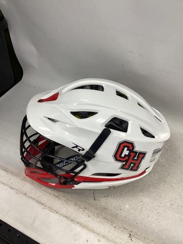 Used Cascade R Lacrosse Helmet White One Size 11851-S000053279