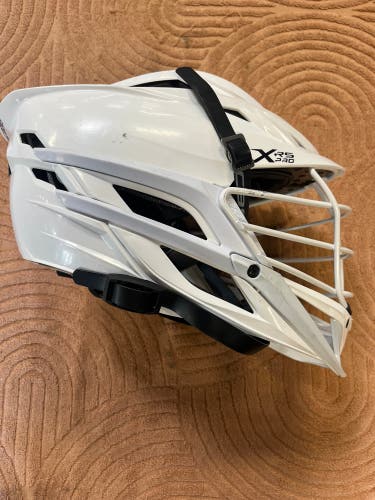 White Adult Cascade XRS Pro Helmet (Used)
