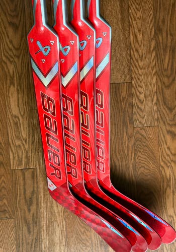 (4-pack) - 25” Senior Bauer Supreme Shadow - Spencer Martin Pro Stock Goalie Stick (New)