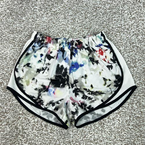Nike Shorts Womens Small Multicolor Dri-FIT Lined Running Athletic Tempo Floral