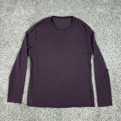 Lululemon Shirt Womens Small Purple Basic Long Sleeve Athletic Gym Yoga Top Tee