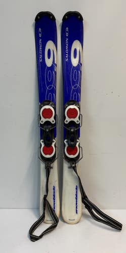 Salomon Snowbladed 99.9cm Twin-Tip Freestyle Skis + Bindings