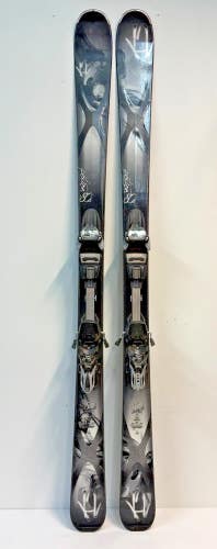 K2 Potion 80 XTi 160cm 127-80-109 Rocker Women's Skis Marker Adjustable Bindings