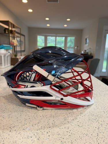 Boston Cannons PLL helmet (chrome)