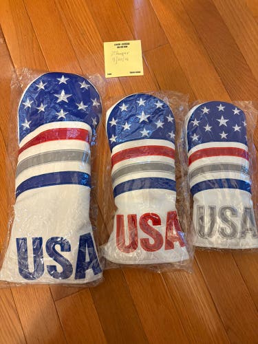 Driver , FW, hybrid headcover set brand new