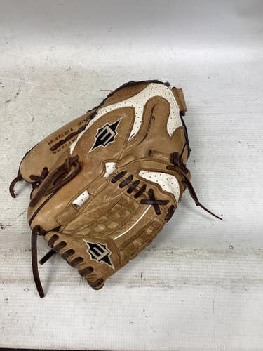 Used Easton FASTPITCH NATURAL ELITE SERIES BB/SB Glove RH Throw Brown 12 1/2" 11851-S000053249