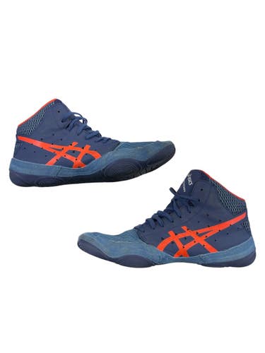 Used Asics Wrestling Shoes Royal Blue Senior 10.5 11873-S000242728
