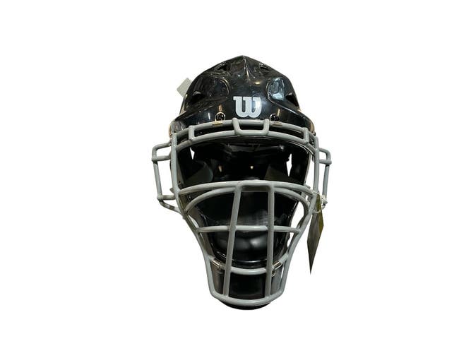 Used Wilson WB57116 Catchers Helmet w/Mask Black One Size 11873-S000249801