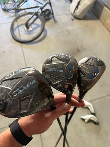 Men's 2025 Callaway Ai SMOKE Max D RH 3 Wood