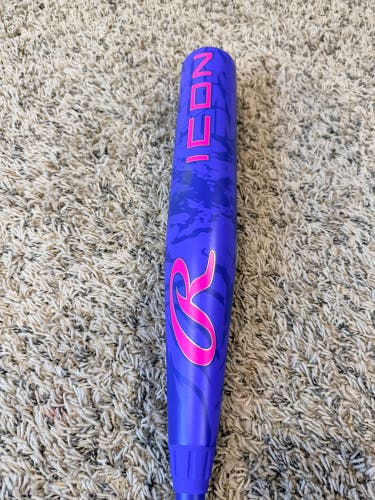 2027 Rawlings Icon Composite USSSA Certified Bat (-8) 24 oz 32" (Used)