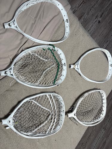 Lacrosse goalie heads
