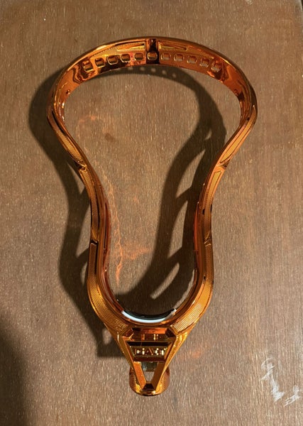 New Custom Orange Chrome Gait Mustang Unstrung Lacrosse Head