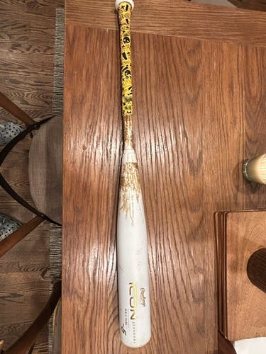 2024 Rawlings Icon Composite USSSA Certified Bat (-5) 25 oz 30" (Used)