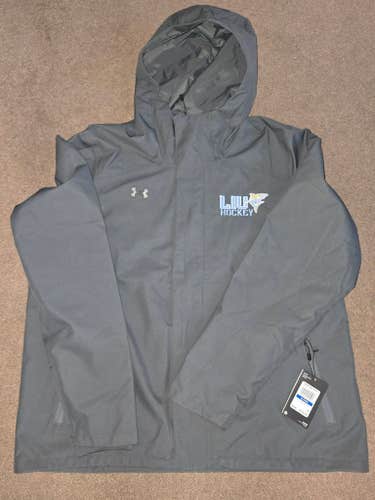NWT LIU Sharks Hockey Under Armour Team Issued Jacket