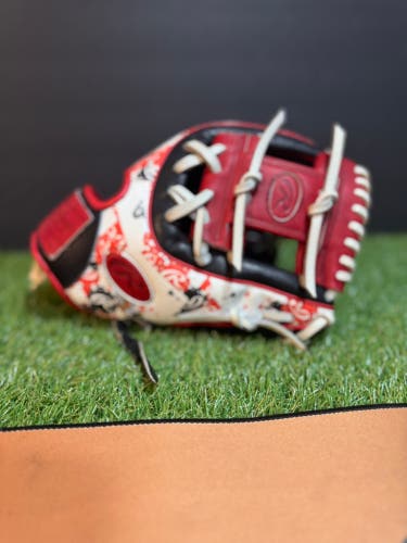 *Super Rare* 2024 Rawlings Heart of the Hide “Blackout Casino”  RH Infield Baseball Glove 11.5"