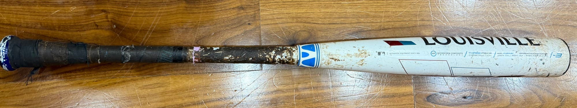 2019 Louisville Slugger Prime 919 Composite BBCOR Certified Bat (-3) 30 oz 33" (Used)