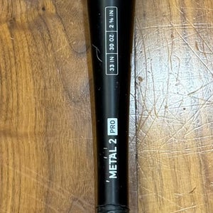 2022 StringKing Metal 2 Pro Alloy BBCOR Certified Bat (-3) 30 oz 33" (Used)