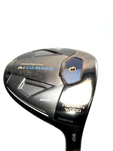 Callaway Paradym Ai Smoke Heavenwood 20 Ascent Blue 50 Senior Flex 43"