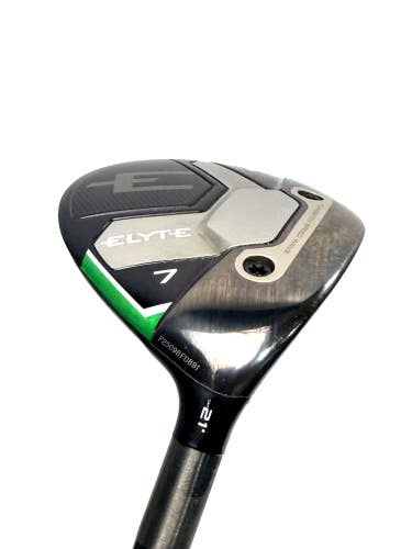 Callaway Elyte 7 Wood 21 KBS TD 50g Regular Fairway Wood